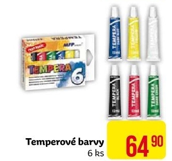 Temperové barvy MFP paper