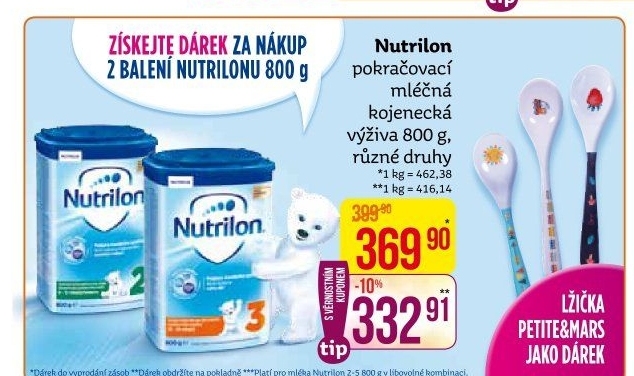 Kojenecké mléko Nutrilon