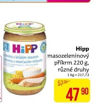 Příkrm masozeleninový Bio HiPP