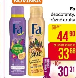 Deodoranty Fa