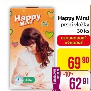 Prsní vložky Happy Mimi