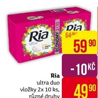 Dámské vložky Ria Ultra