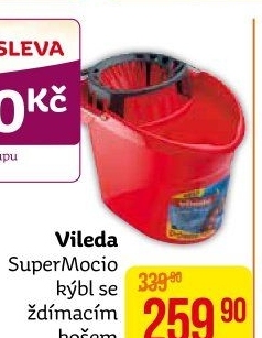 Kýbl se ždímacím košem Style Vileda
