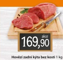 Hovězí kýta zadní bez kosti
