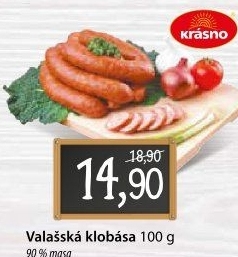 Valašská klobása Krásno