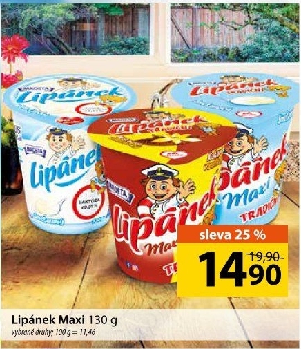 Dezert Lipánek Madeta