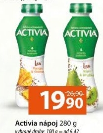 Jogurtový nápoj Activia Danone