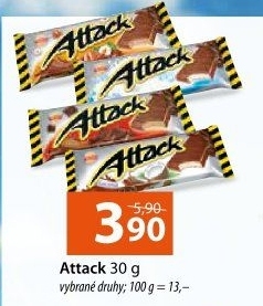 Oplatky Attack Sedita