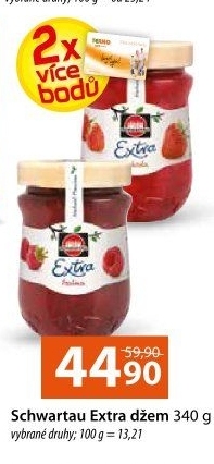 Džem výběrový Extra Schwartau