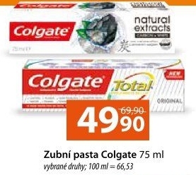Pasty na zuby Colgate