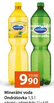 Voda ochucená Ondrášovka