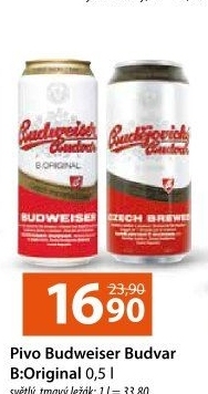 Pivo světlý ležák B: Original Budweiser Budvar