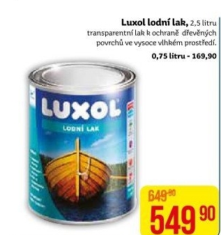 Lazura na dřevo Luxol