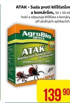 Sada proti klíšťatům a komárům AtakAgroBio