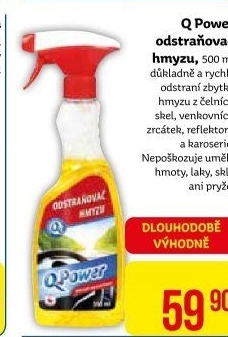 Odstraňovač hmyzu ve spreji Q-Power