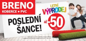 akční leták Breno koberce 1.8.2019-31.8.2019