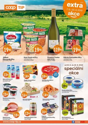akční leták COOP 7.8.2019-20.8.2019