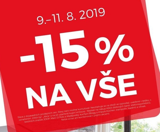 -15% na vše
