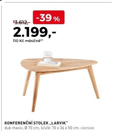 Konferenční stolek Larvik