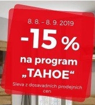 -15% na program tahoe