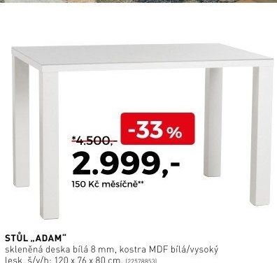 Stůl Adam