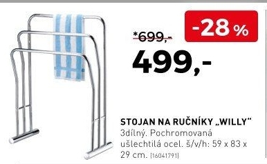 Stojan na ručníky Willy