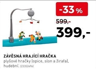 Závěsná hrající hračka