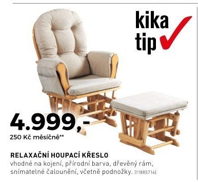 Relaxační houpací křeslo