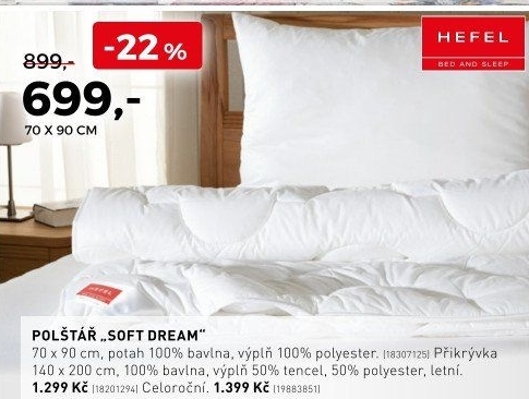 Polštář Soft Dream