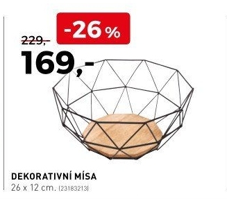 dekorativní mísa