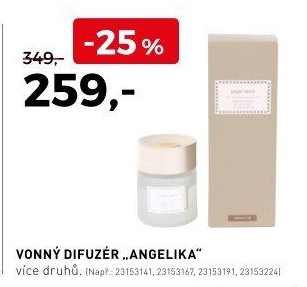 Vonný difuzér Angelika