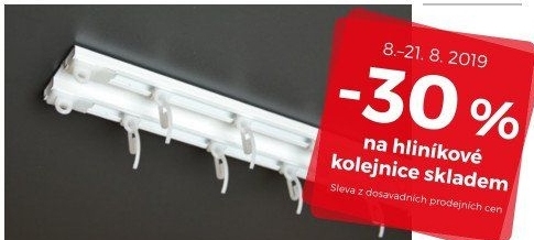 -30% na hliníkové kolejnice skladem