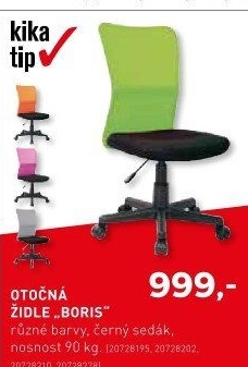 Otočná židle Boris