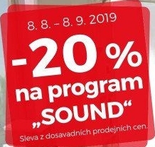 -20% na program Sound