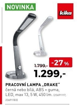 Pracovní lampa Drake