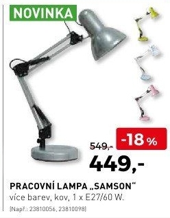 Pracovní lampa Samson