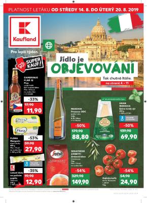 akční leták Kaufland 14.8.2019-20.8.2019