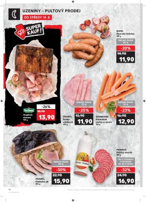 akční leták Kaufland 14.8.2019-20.8.2019