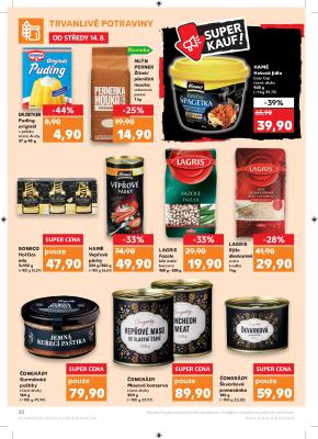 akční leták Kaufland 14.8.2019-20.8.2019