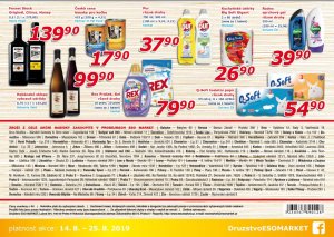 akční leták ESO MARKET 14.8.2019-25.8.2019