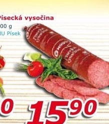 Salám Vysočina písecká Maso uzeniny Písek