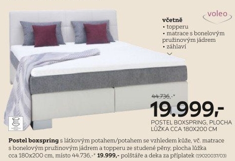 POSTEL BOXSPRING