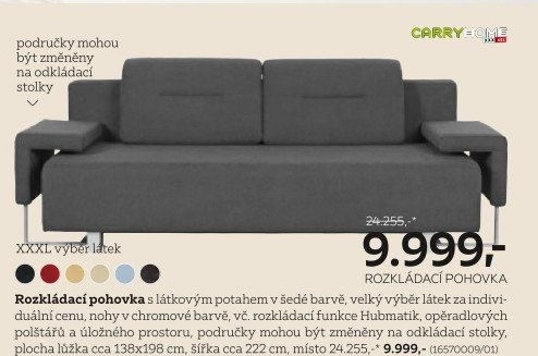 ROZKLÁDACÍ POHOVKA