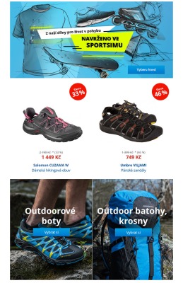 akční leták Sportisimo 11.8.2019-16.8.2019