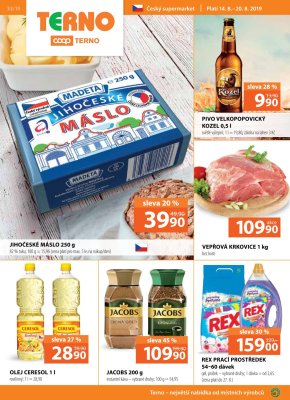 akční leták COOP 14.8.2019-20.8.2019
