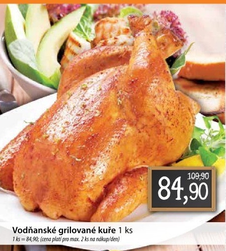 Kuře grilované Vodňanské kuře