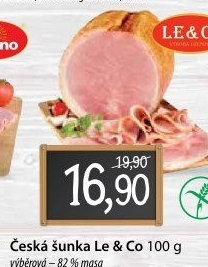 Šunka česká výběrová LE&amp