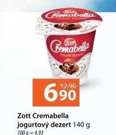 Jogurtový dezert Cremabella Zott