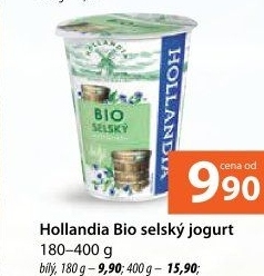 Bílý jogurt selský bio Hollandia