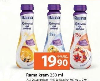 Smetana na vaření Krémová 7% Rama